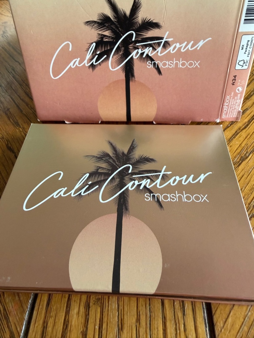Smashbox Cali Contour Bronzer Palette - Brown, Peach, Black
